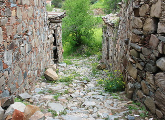 Image showing Buildings and nature. Fikardou. Cyprus