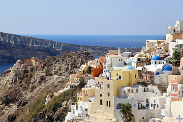 Image showing Beautiful Santorini