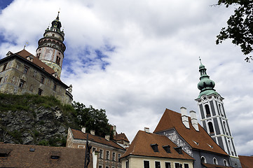 Image showing Cesky Krumlov castle.