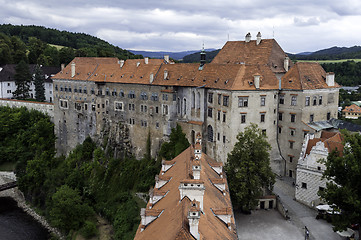 Image showing Cesky Krumlov castle.