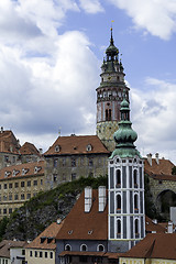 Image showing Cesky Krumlov castle.