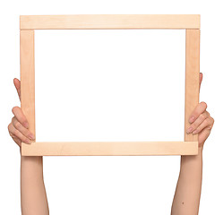 Image showing wooden frame