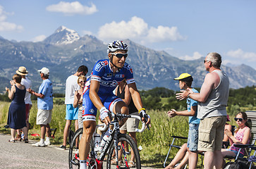 Image showing The Cyclist Pierrick Fedrigo