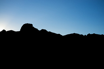 Image showing Mountain range