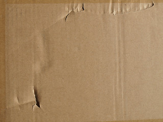 Image showing Corrugated cardboard