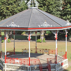 Image showing Band stand