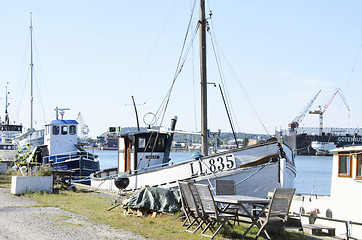 Image showing Old boat in Gothenburg