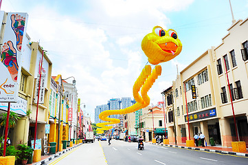 Image showing Singapore Chinatown street