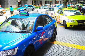 Image showing Singapore Taxi cab