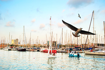 Image showing Port Vell, Barcelona