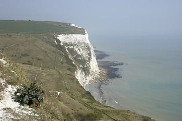 Image showing White cliffs of Dover