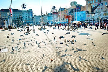 Image showing Ban Jelacic Square, Zagreb