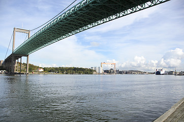 Image showing Bridge over river