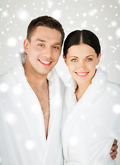 Image showing couple in spa