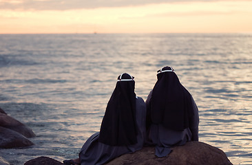 Image showing two nuns