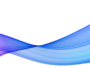 Image showing blue wave