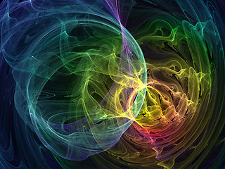 Image showing abstract multicolored background