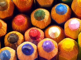 Image showing crayons