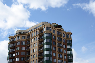 Image showing Modern apartment building