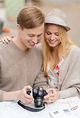 Image showing couple with photo camera