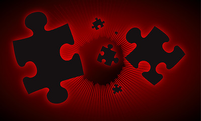 Image showing red falling puzzle