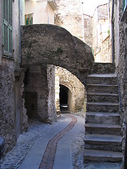 Image showing Old Alley from Italy