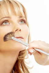 Image showing professional makeup art