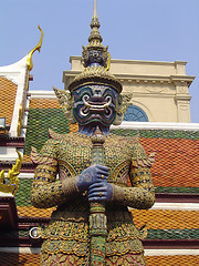 Image showing Guard Statue - Grand Palace
