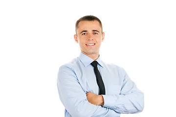 Image showing Friendly and smiling businessman