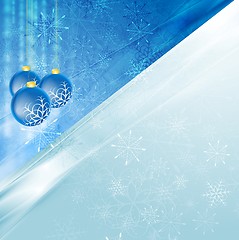 Image showing Abstract vector shiny Christmas background