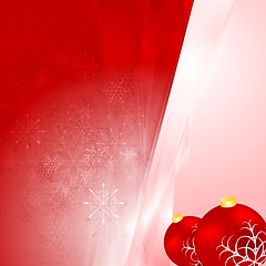Image showing Abstract vector shiny Christmas background