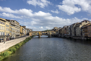 Image showing Ponte Vecchio (Old Bridge) ,Florence