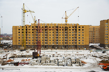 Image showing Building construction