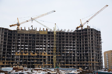 Image showing Building construction