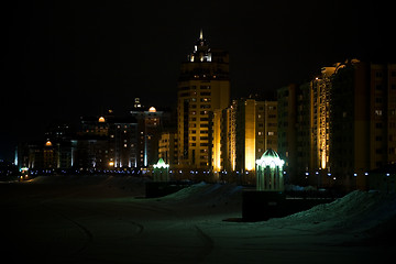 Image showing Night urban scene.