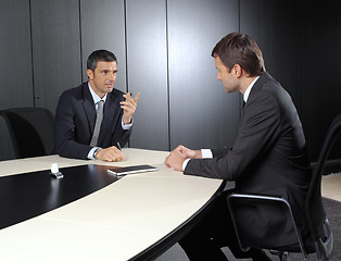 Image showing Two businessmen