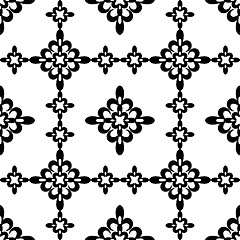 Image showing seamless floral pattern