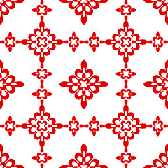 Image showing seamless floral pattern