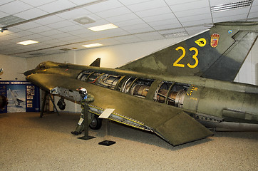 Image showing Military airplane