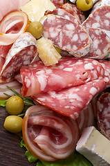 Image showing Delicatessen Cold Cuts