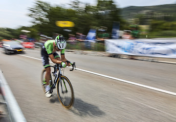 Image showing The Cyclist Tom Leezer