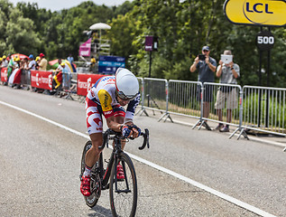 Image showing The Cyclist Guillaume Levarlet