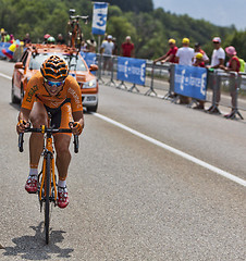 Image showing The Cyclist Juan Jose Lobato del Valle