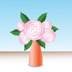 Image showing pink roses