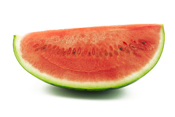 Image showing Half of watermelon