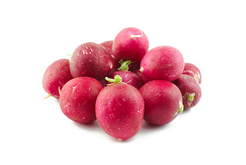 Image showing Radish on white