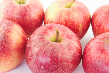 Image showing Red apples closeup