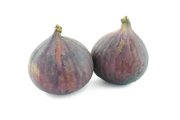 Image showing Two figs