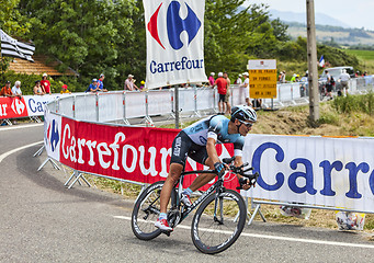 Image showing The Cyclist Gert Steegmans