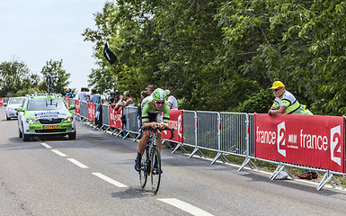 Image showing The Cyclist Sep Vanmarcke